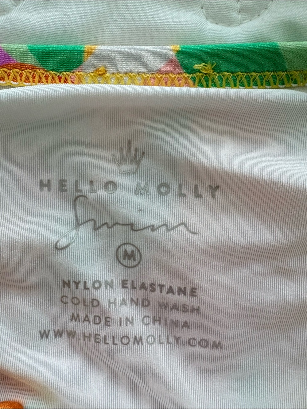 HELLO MOLLY Abstract Print String Bikini - Picture 4 of 4